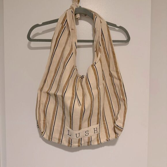 NWOT-Lush Messenger Tote Bag - Picture 1 of 9